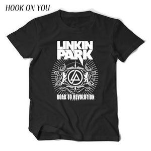 2017 Summer Fashion Men T Shirt Lincoln LINKIN Park T-Shirt Cotton Linkin Brand Clothes Short Tops Tees