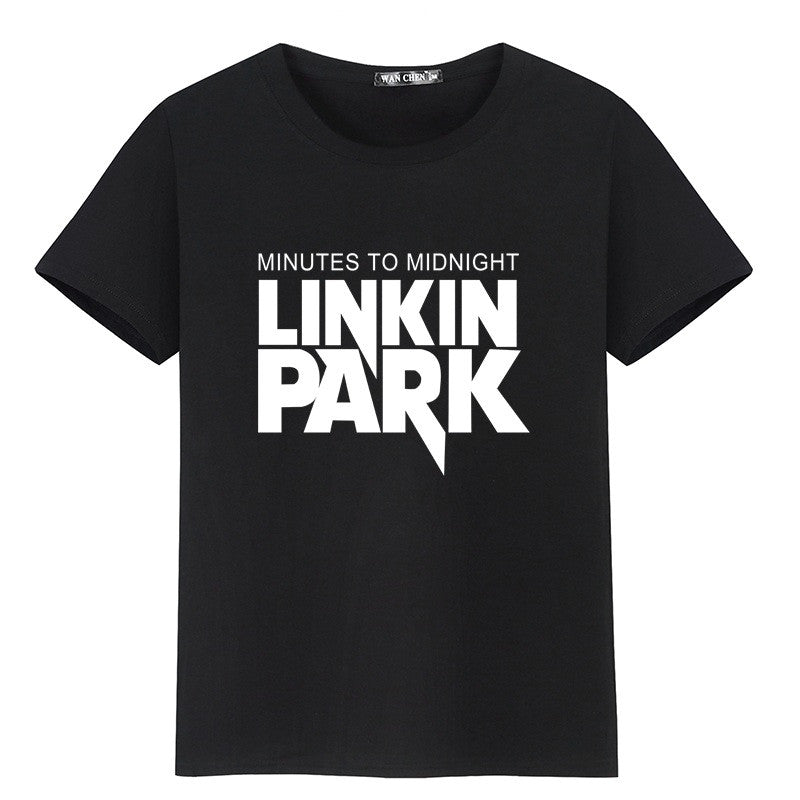 Plus Size S-5XL New Arrival LINKIN PARK Print Men Fashion 2017 Summer Brand Style Men's t shirt Cotton Funny Pattern T-Shirt Man