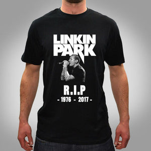 Linkin Park Chester Bennington T shirt Men 2017 cotton casual gift tee USA Size S-3XL