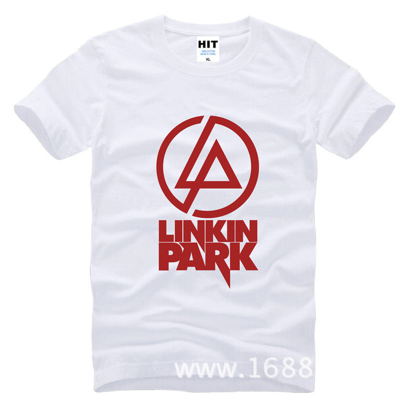 Hip Hop Linkin Park rock Men's T-Shirt T Shirt For Men 2017 New Short Sleeve O Neck Cotton Casual Top Tee Camisetas Masculina