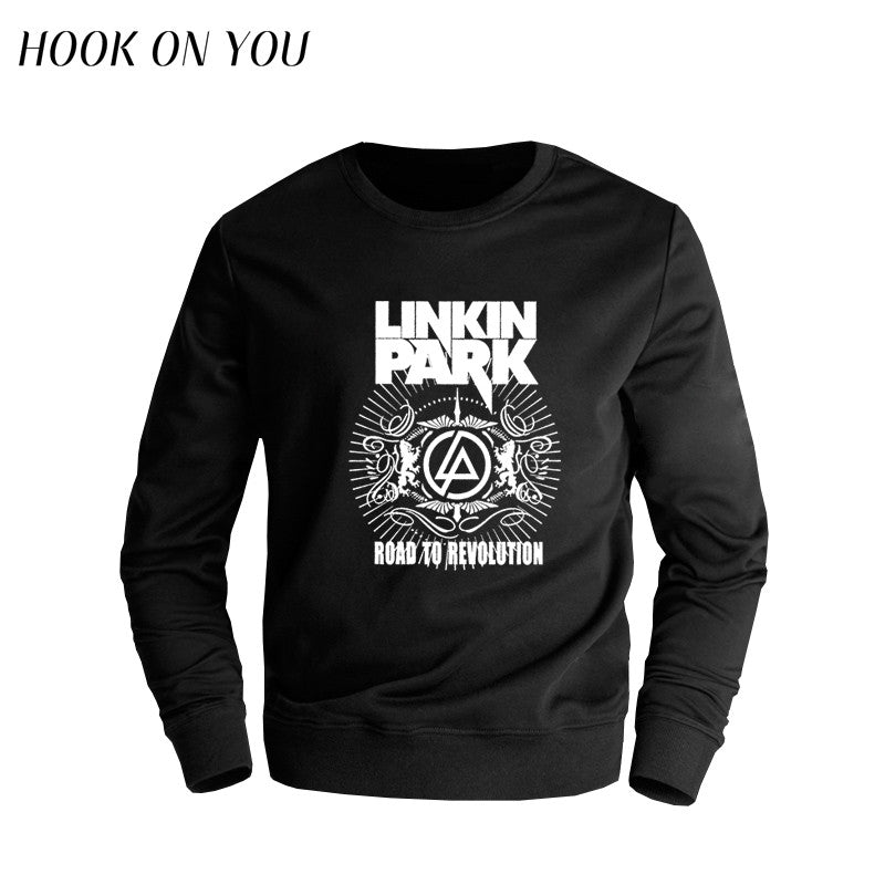 2017 Newest Men O-Neck Hoodies Minutes To Midnight Lincoln Park Print Sweatshirt Linkin Brand Man Outerwear Chic Unisex Clothing