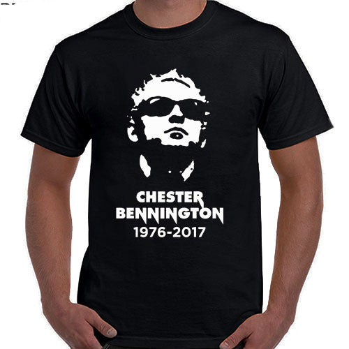 2017 summer Chester Bennington Linkin Park R.I.P shirt fans gift  Xero Rock RIP 1976-2017 T-shirt