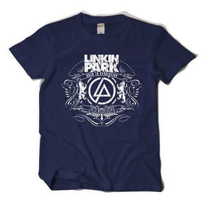 2017 New Linkin park t-shirt ROCK  Darker than blood Burning in the skies Men t-shirt Polyester short-sleeve tops