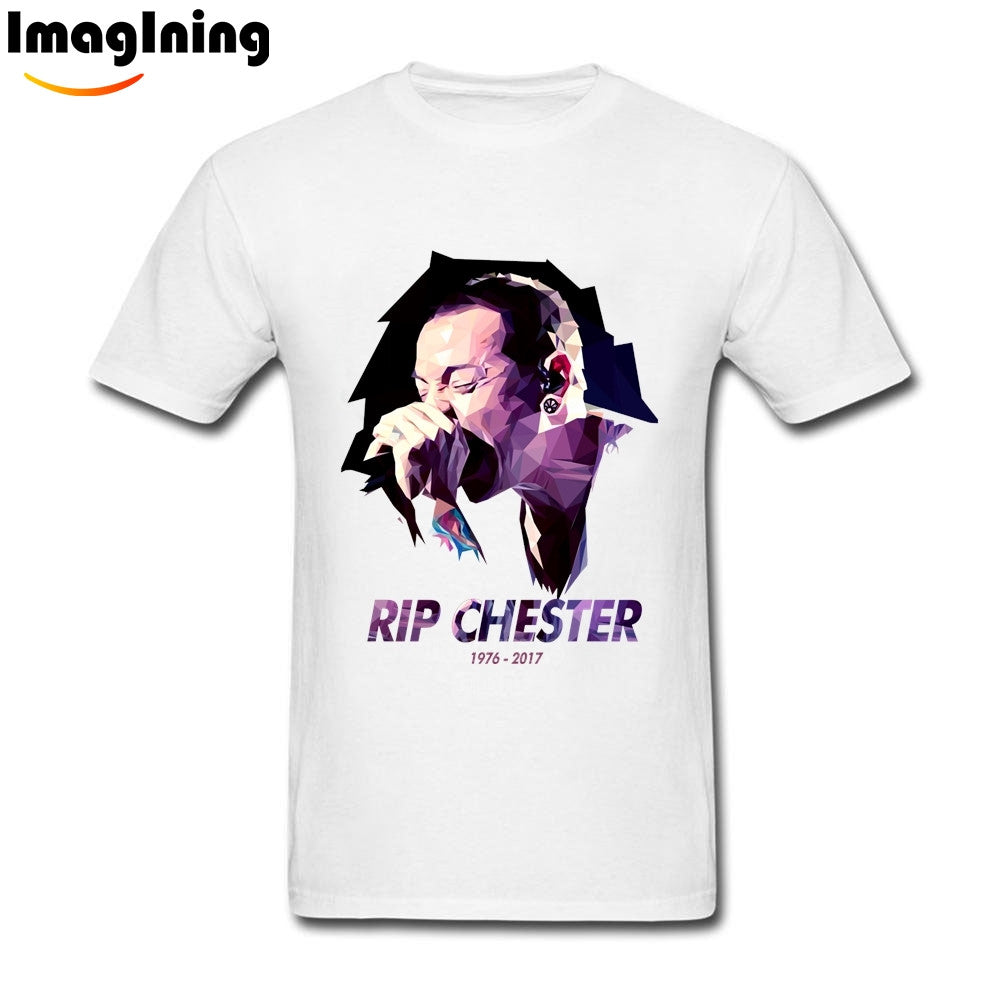 RIP Chester Linkin Park tshirts  Tee Shirts  Cotton Cheap Men 3XL Shirts