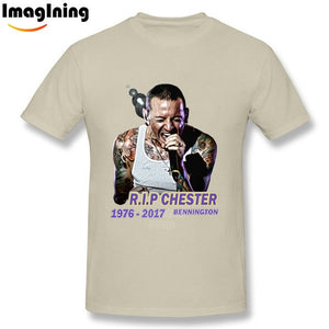 2017 Fashion 3D Print Men Chester Bennington Linkin Park T Shirt  Custom Homme Tee Shirt Big Size Camiseta