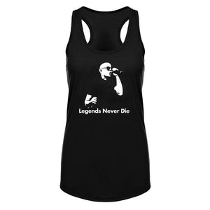 Womens Chester Bennington Legends Never Die Fitness Workout Racerback Memorial Tank Tops