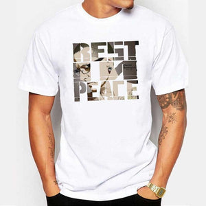 Women's Chester Bennington T-shirt 2017 Fashion Men Novelty Simple R.I.P Printed Memorial Short Sleeve Summer male Casual Tees